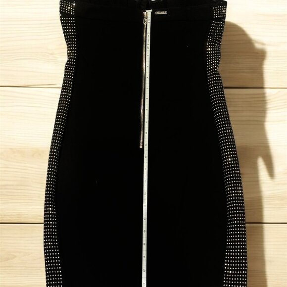 SOLD Guess Strapless Dress with Silver Beading | Size Small (4/6) - Picture 5 of 5